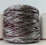 WOOL REFLEX - Luxury Production by Ri.Go.; 87% меринос, 13% фольга; 160м/100гр; col. 6658, цвет: бордовый, фольга серебро. S507