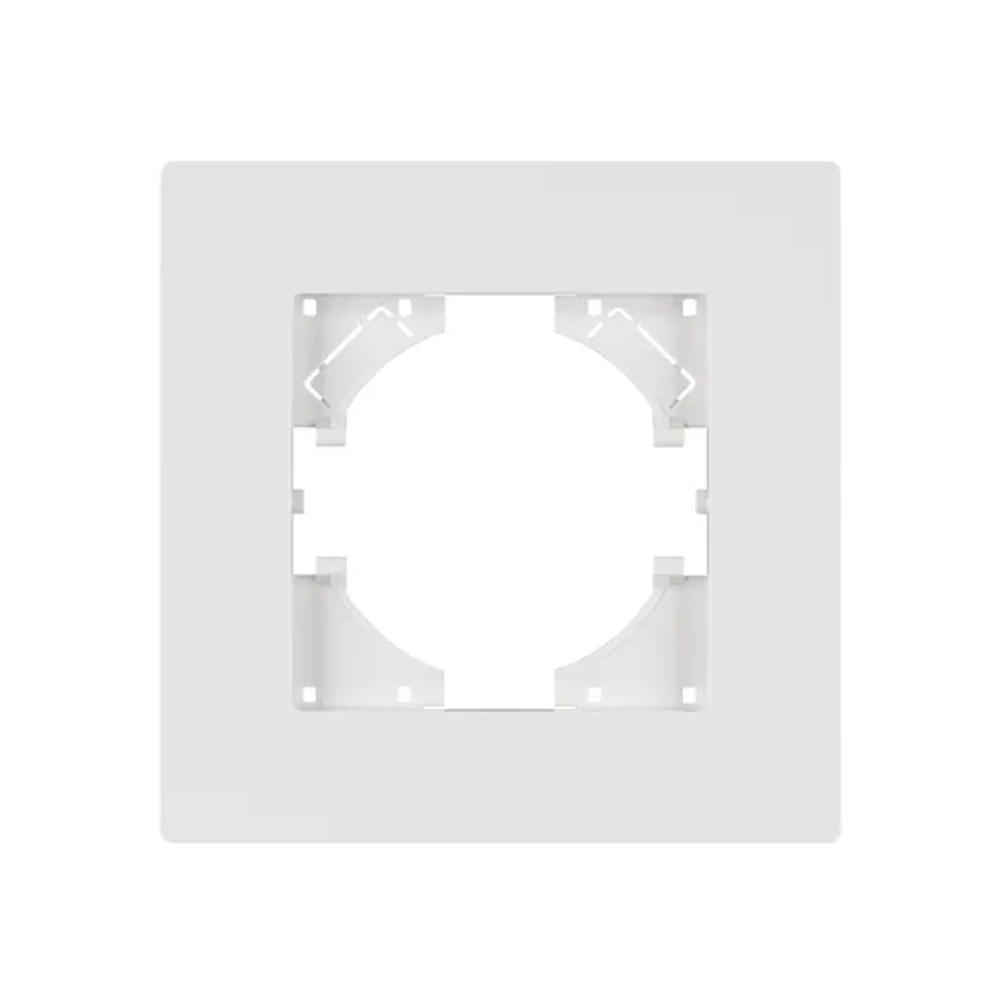 Рамка пластиковая FRM-PERIO-PL-1-WH (Arlight, -) 049688