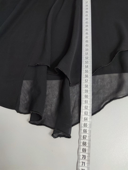 Юбка черная воздушная 46 размер