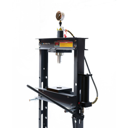 Пресс гидравлический 20 тонн, напольный, с педалью, цвет серый RAL 7016 ROSSVIK