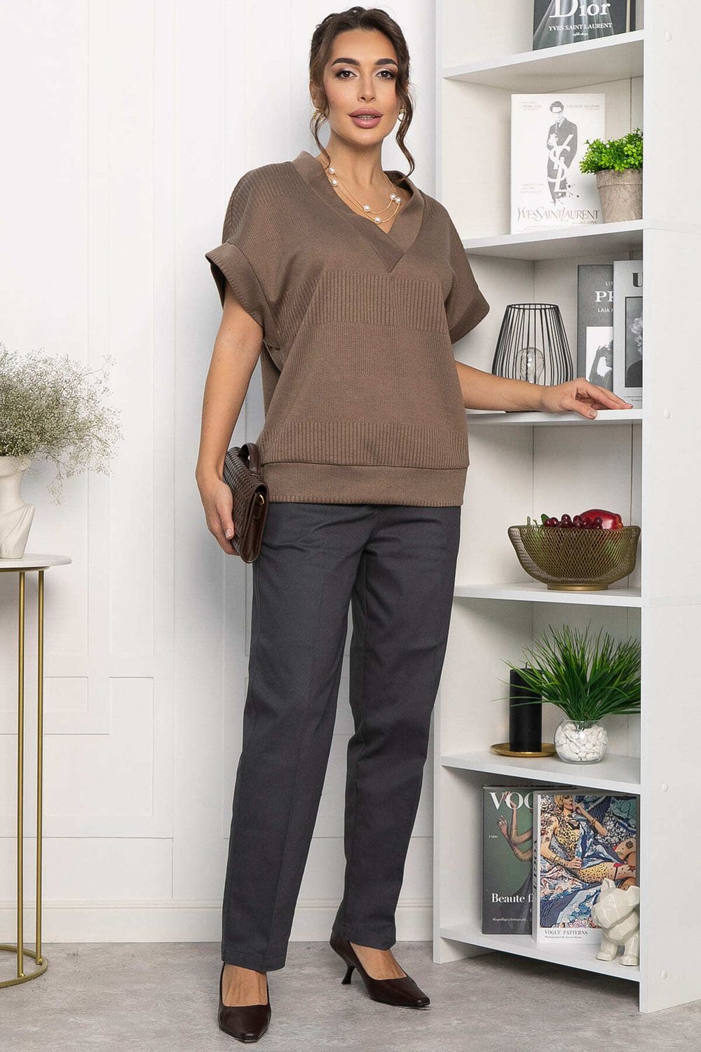 Брюки на резинке Спринт (графит) Б14259-18М LT Collection