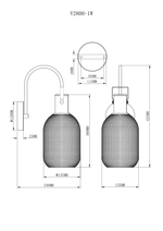 Бра Moderli V2800-1W Alina