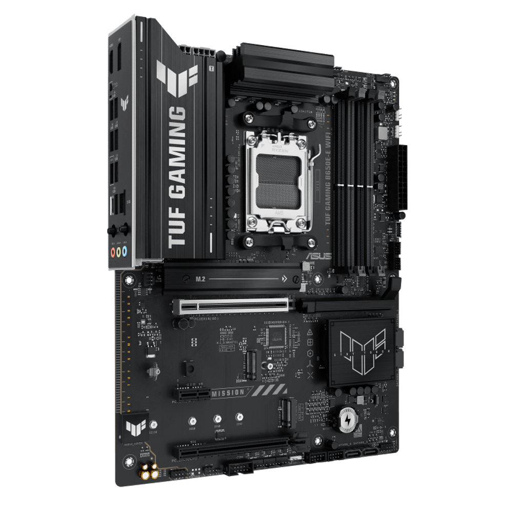 Материнская плата ASUS TUF GAMING B650E-E WIFI AM5 4xDDR5 4xSATA3 RAID 3xM.2 DP HDMI USB-C ATX