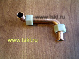 Трубка от водяного узла к теплообменнику для газовой колонки Нева Люкс 5514 (с 2017 г.)