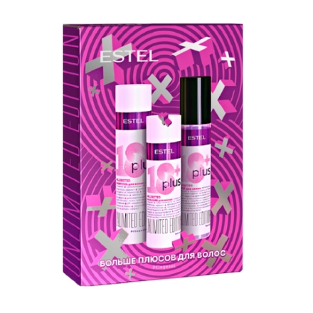 Набор ESTEL 18 PLUS (шампунь 250 мл + бальзам 200 мл + спрей 200 мл)
