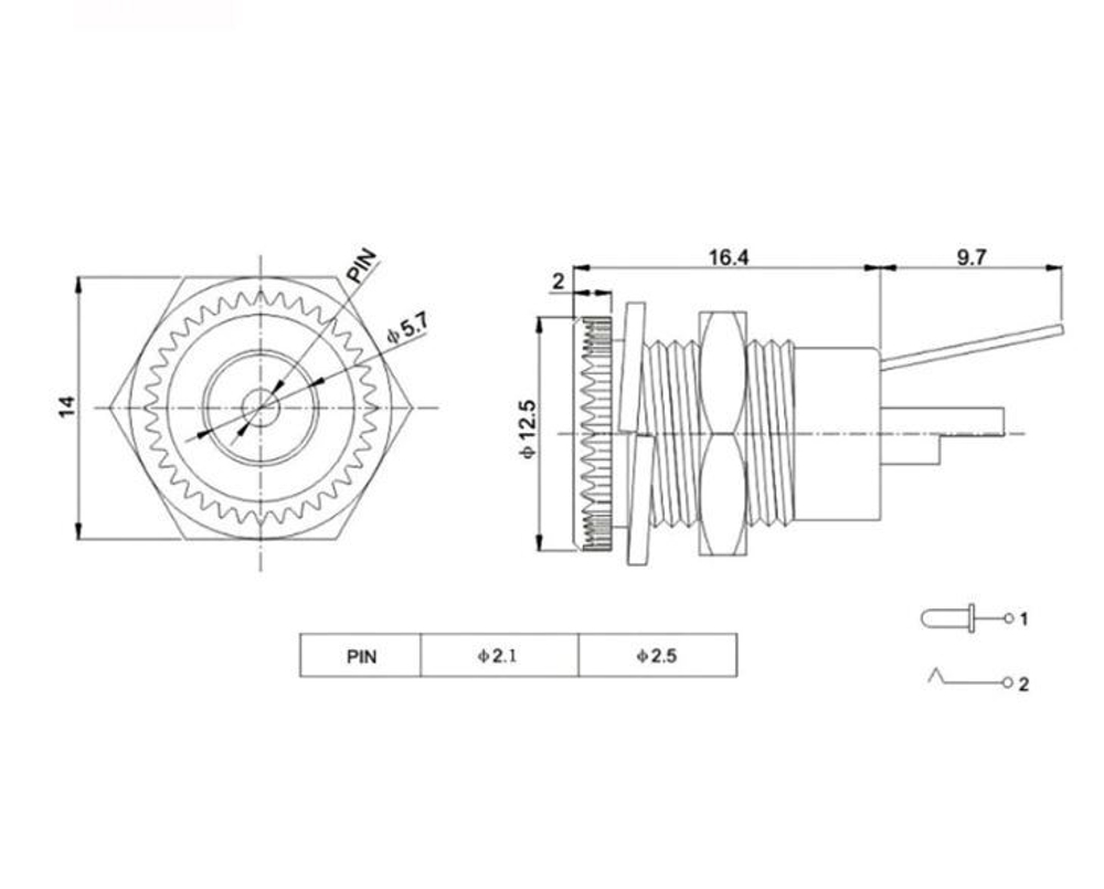 Гнездо ET DC-099