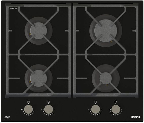 Газовая стеклянная варочная панель Korting HGG 6985 CN FLC