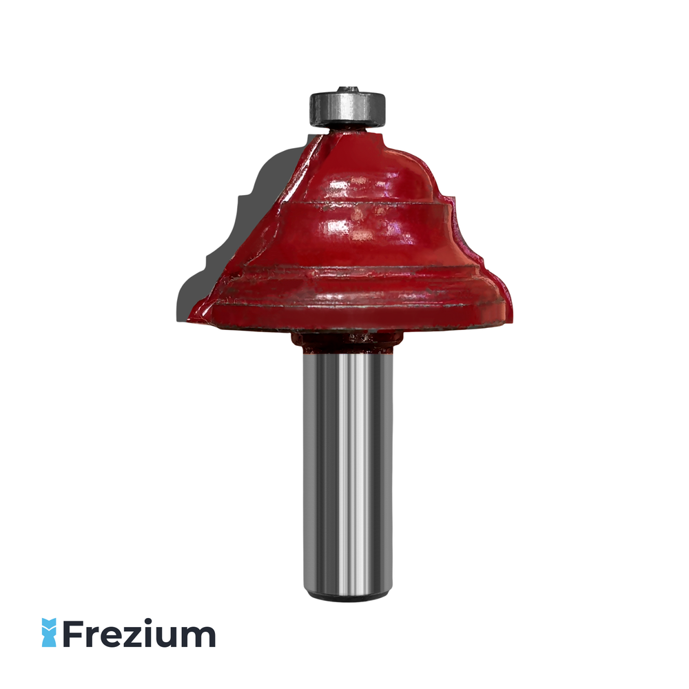 Калевочная фреза по дереву 45x12x25x67 мм