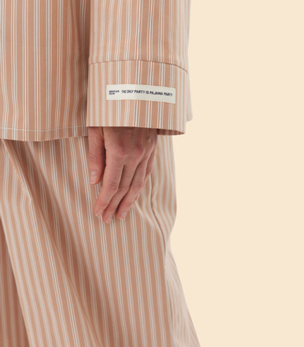 Пижама BEIGE STRIPES - Бежевый - Medium