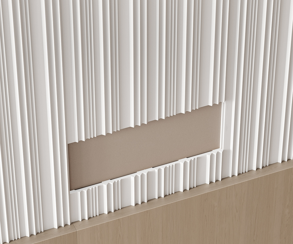 Cosca Decor. Панель RP005, 156х12x2800мм, Экополимер