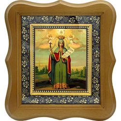 Святая мученица Параскева Пятница. Икона на холсте.