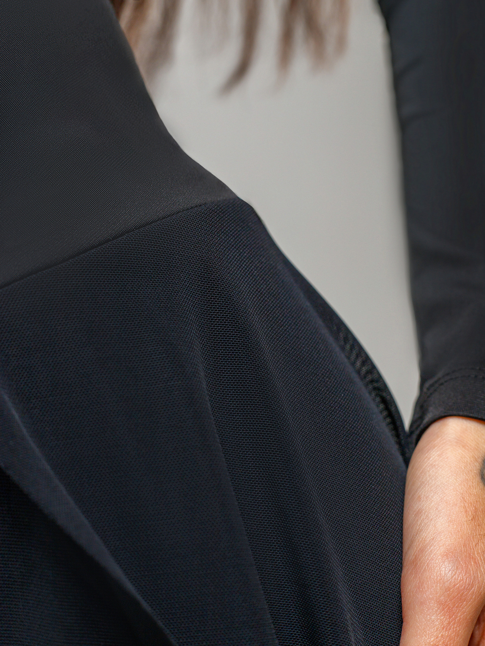 Шорты-юбка Dolly Midi Shadow, Черный