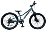 Велосипед 24" FASTMOTION 415 р.11" 7ск. серый