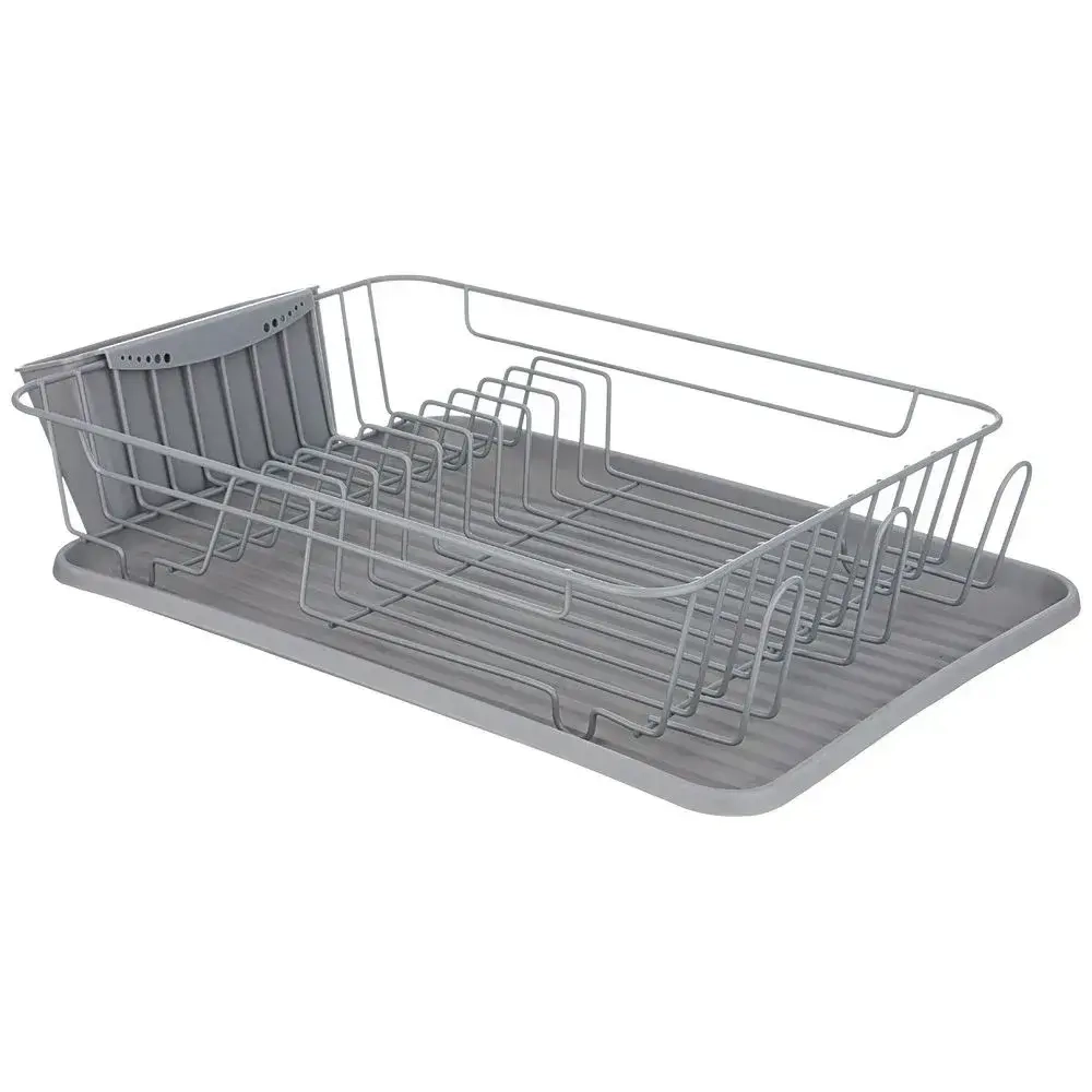 Сушилка для посуды, Серая 42,5*30,5*10 см