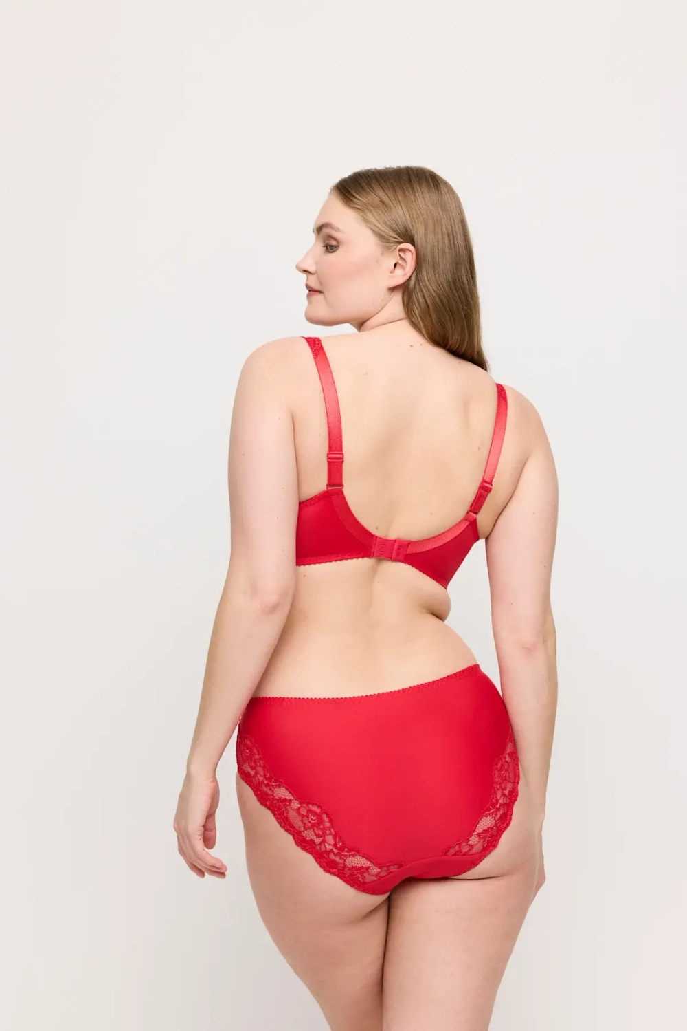 PRIMADONNA MADISON Трусы с высокой талией, красный