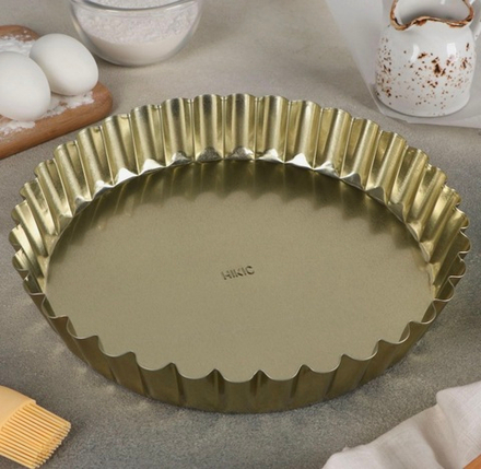 Форма для выпечки торта «Солнце», d=27.5 см, h=5.5 см, антипригарное покрытие, цвет МИКС