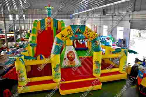 Надувной батут "Прерия" 14*7*7 м