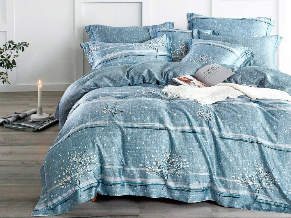 Постельное белье 2 спальное евро Asabella 1451-6