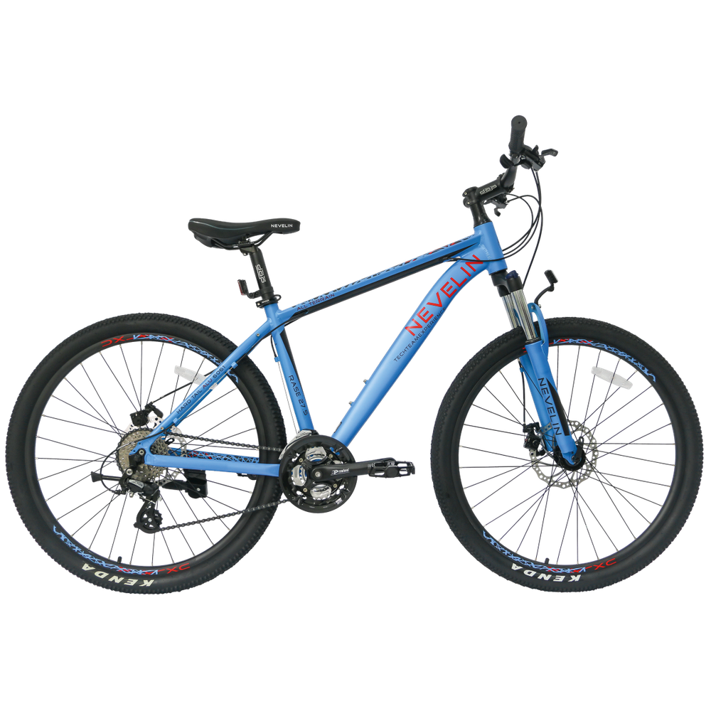 Велосипед TechTeam Nevelin 27.5"х17" голубой