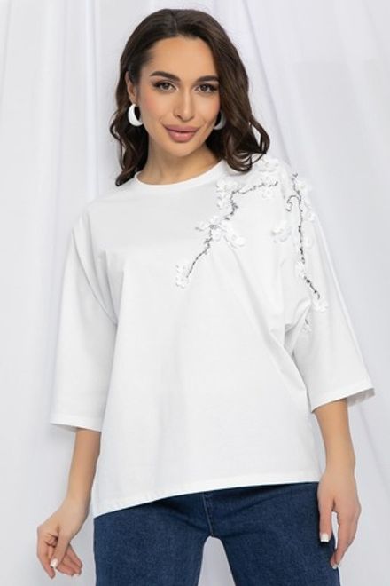 Блуза Мисти (белая) Б13162-20М LT Collection