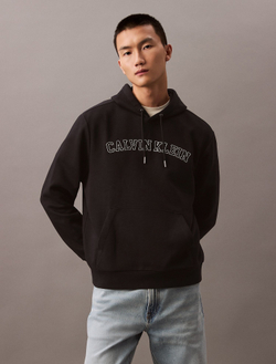 Худи Calvin Klein Varsity Logo Graphic Fleece Classic Black Beauty