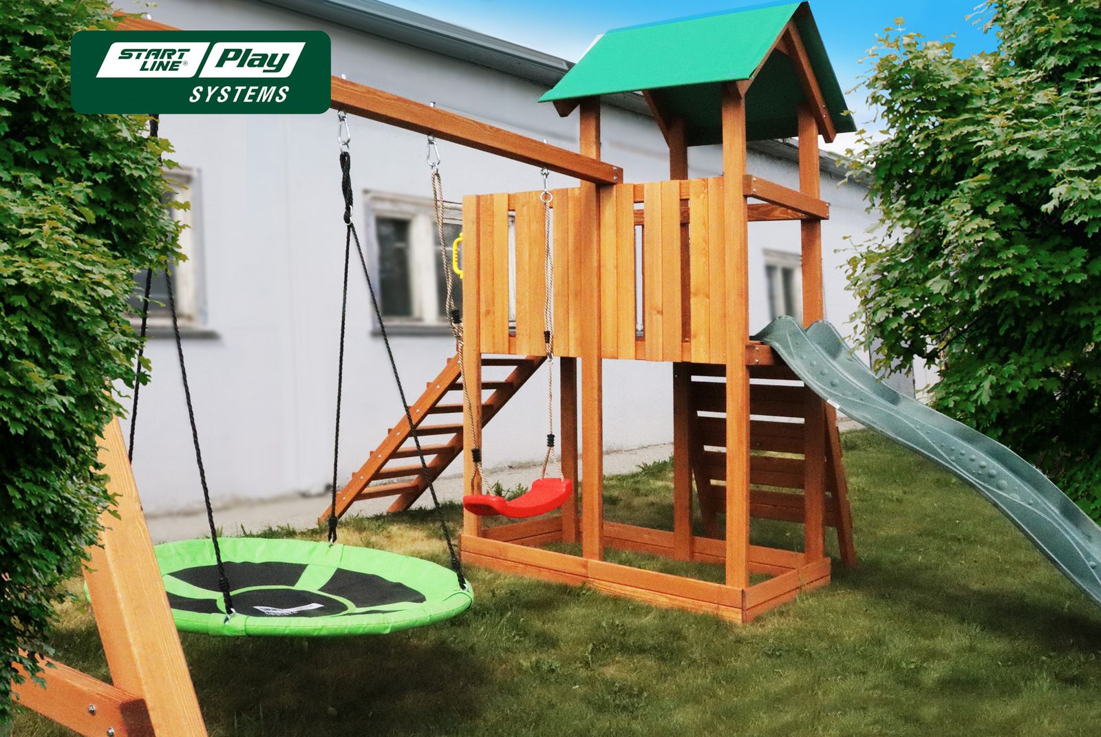 Детский городок KIDS FUN стандарт (red) фото №6