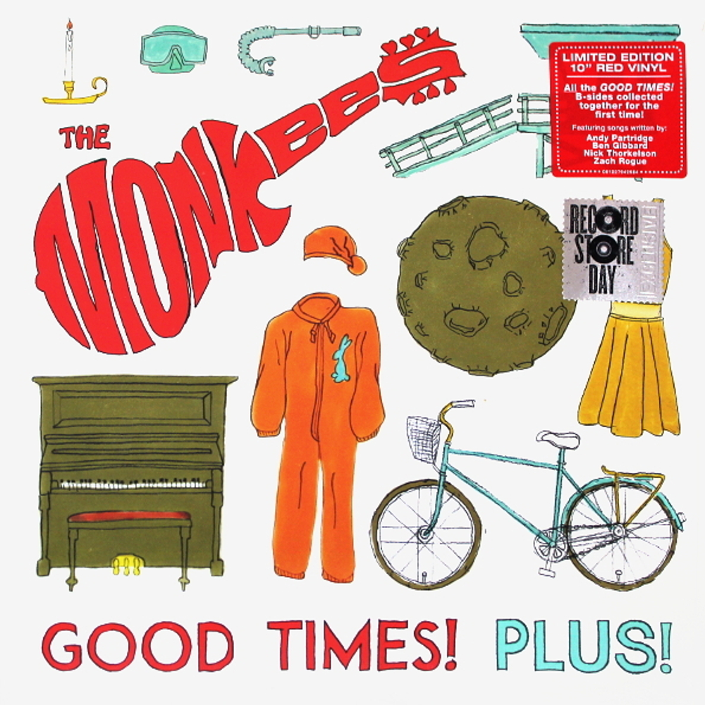 The Monkees / Good Times! Plus! (Coloured Vinyl)(10" Vinyl EP)