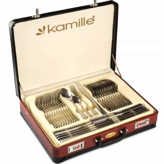 Набор столовых приборов 72 предмета Kamille KM 5216 в чемодане