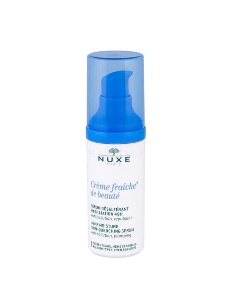 Сыворотки, ампулы и масла NUXE Creme Fraiche de Beauté 48HR Moisture Skin-Quenching Serum 30 ml gesichtsserum für Frauen