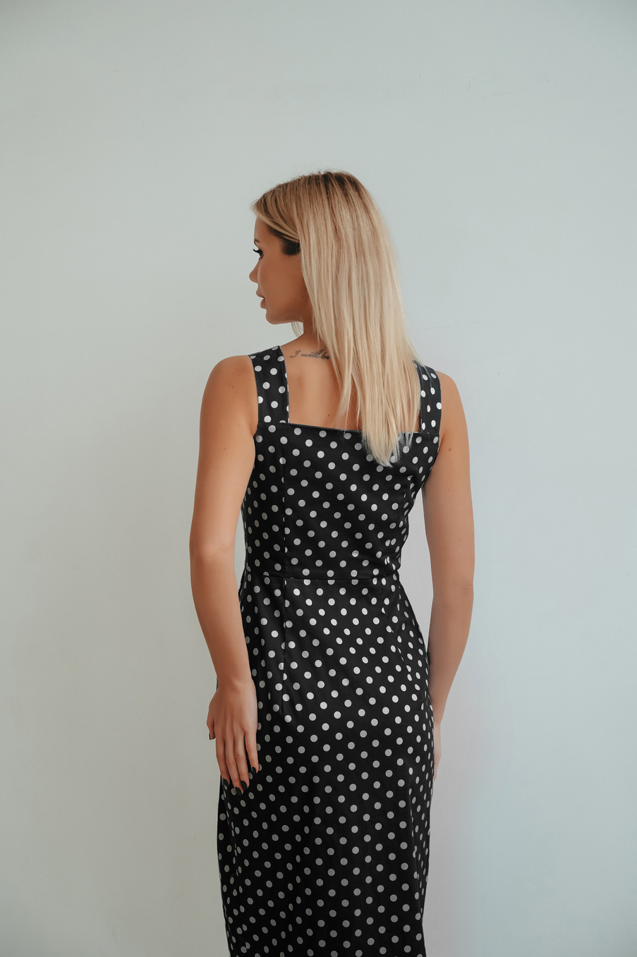 Платье сарафан на бретелях