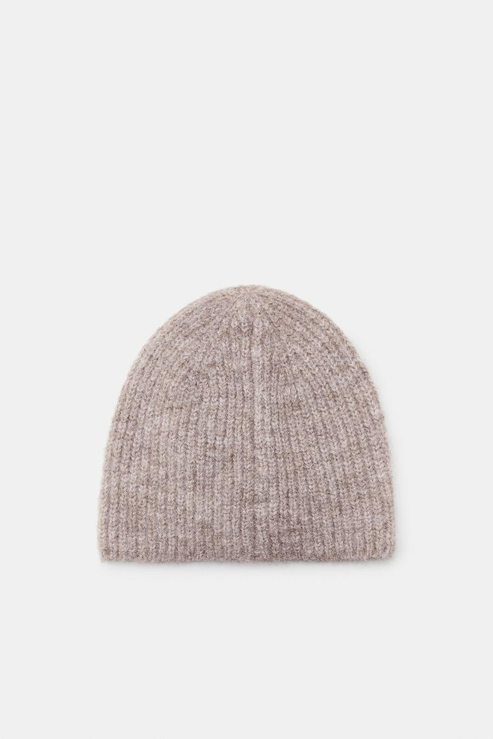 ZARA ШАПКА БИНИ С ЦВЕТОЧНОЙ ВЫШИВКОЙ, ПЕСОЧНЫЙ