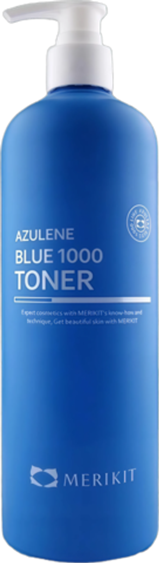 MERIKIT Тоник азуленовый для чувствительной кожи -Azulene Blue 1000 Toner,500 мл
