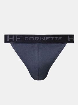Трусы мужские стринги Cornette High Emotion 502, джинс