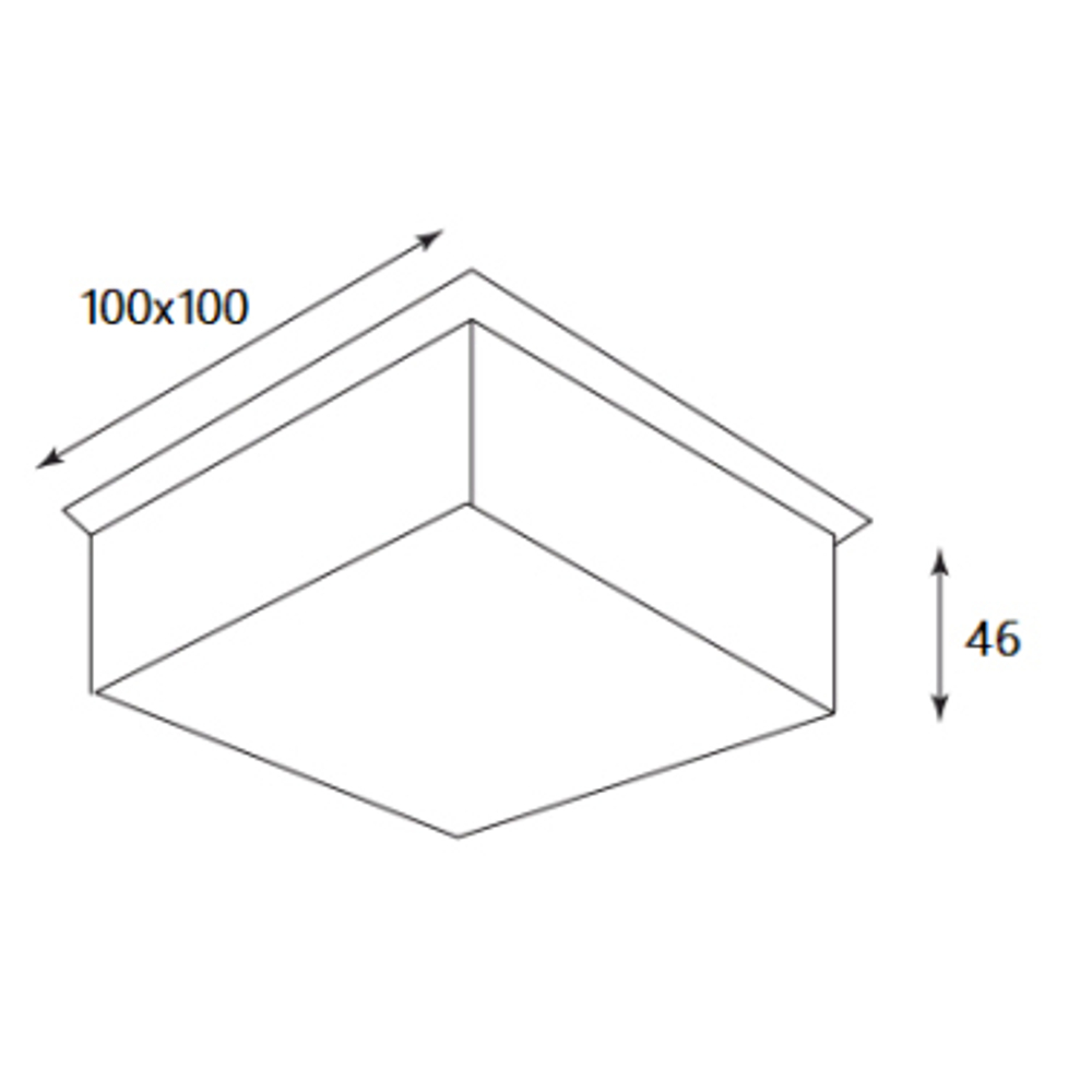Светодиодный светильник для грильято 15Вт 3000К