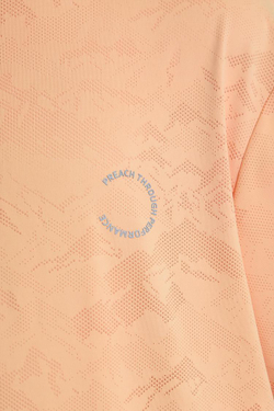 ZARA ФУТБОЛКА СВОБОДНОГО КРОЯ, ОРАНЖЕВЫЙ