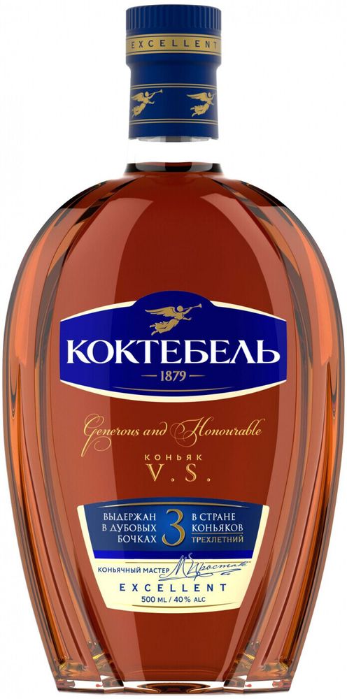 Коньяк Коктебель 3 года