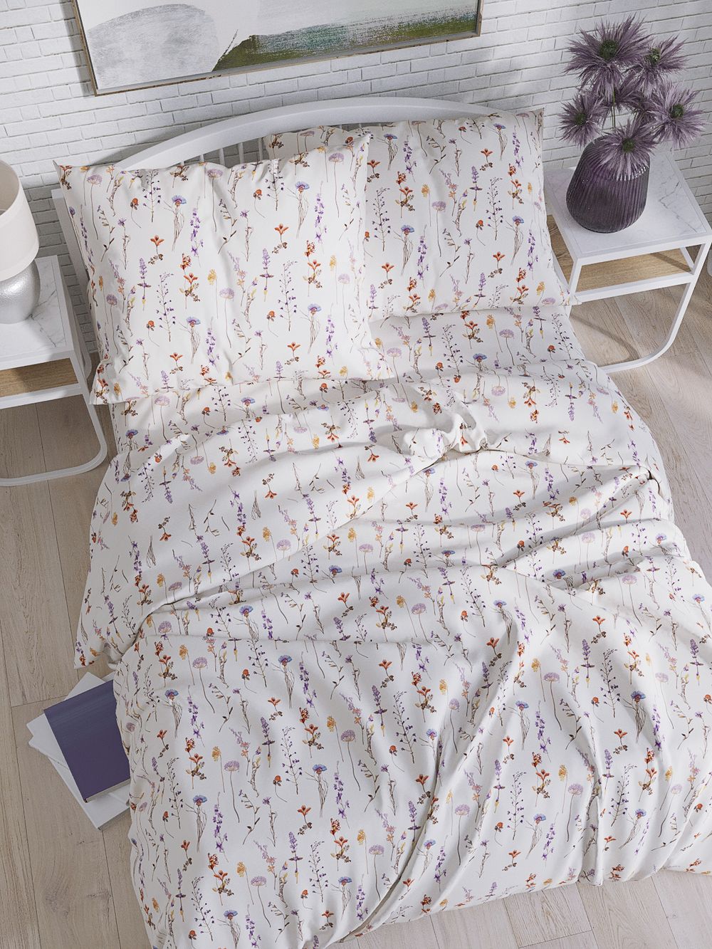 Комплект наволочек 2шт Сказка "Флора" 40х60 см