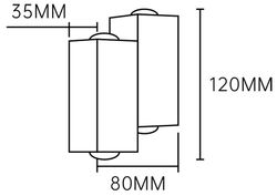 Накладной светильник Escada 30005LED 30005W/02LED