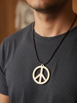 Кулон Пацифик. Материал дерево. Диаметр 5 см. Цвет натуральный. Шнурок в комплекте 50 см.