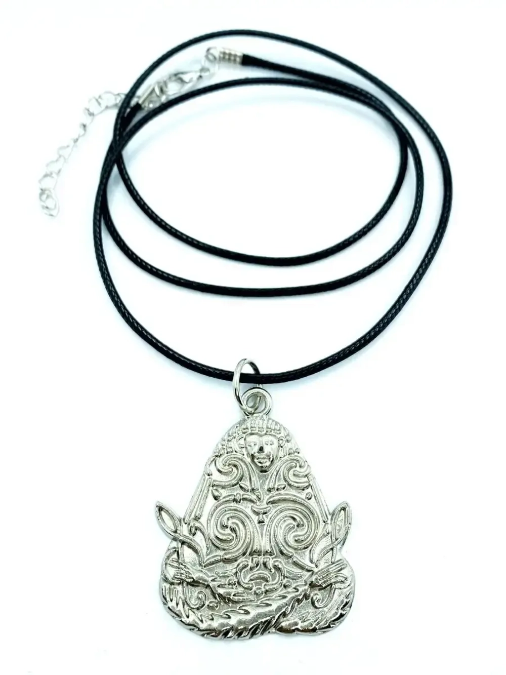 Защитный магический славянский кулон оберег Макошь сталь