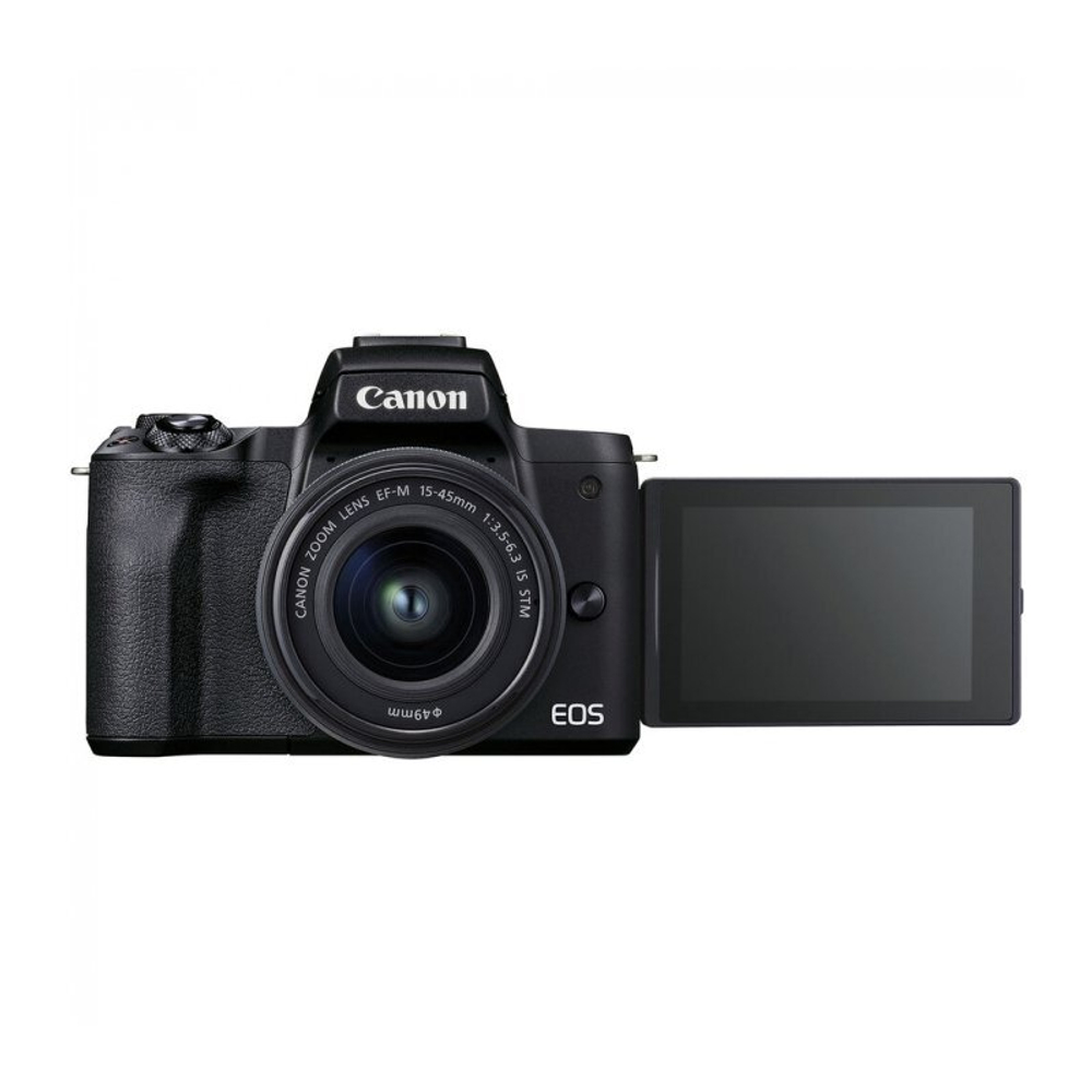 Цифровая фотокамера Canon EOS M50 Mark II Kit EF-M 15-45mm f/3.5-6.3 IS STM + EF-M 55-200mm f/4.5-6.3 IS STM