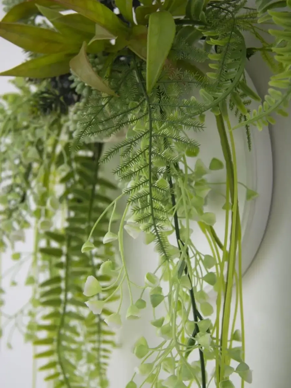 Искусственное растение в кашпо "Папоротники"