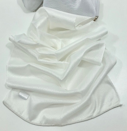 Тюль-канвас Arya арт. Arista col v02 молочный (высота 330 см, Турция)