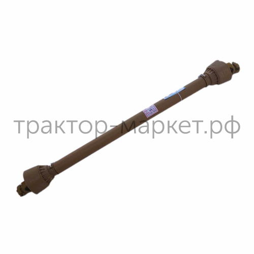 Вал карданный 6*6 шлицов, 1500 мм, трехлимонник, крестовина 30,2х106,3 (50-80 л.с.) с кожухом