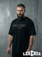 Футболка оверсайз хлопковая мужская LEGENDA Logo Сильный духом