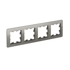 ATLASDESIGN AIR 4-постовая РАМКА, СТАЛЬ/дымчатый черный