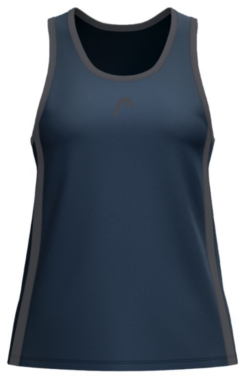 Женский топ теннисный Head Club 25 Tech Tank - небесный