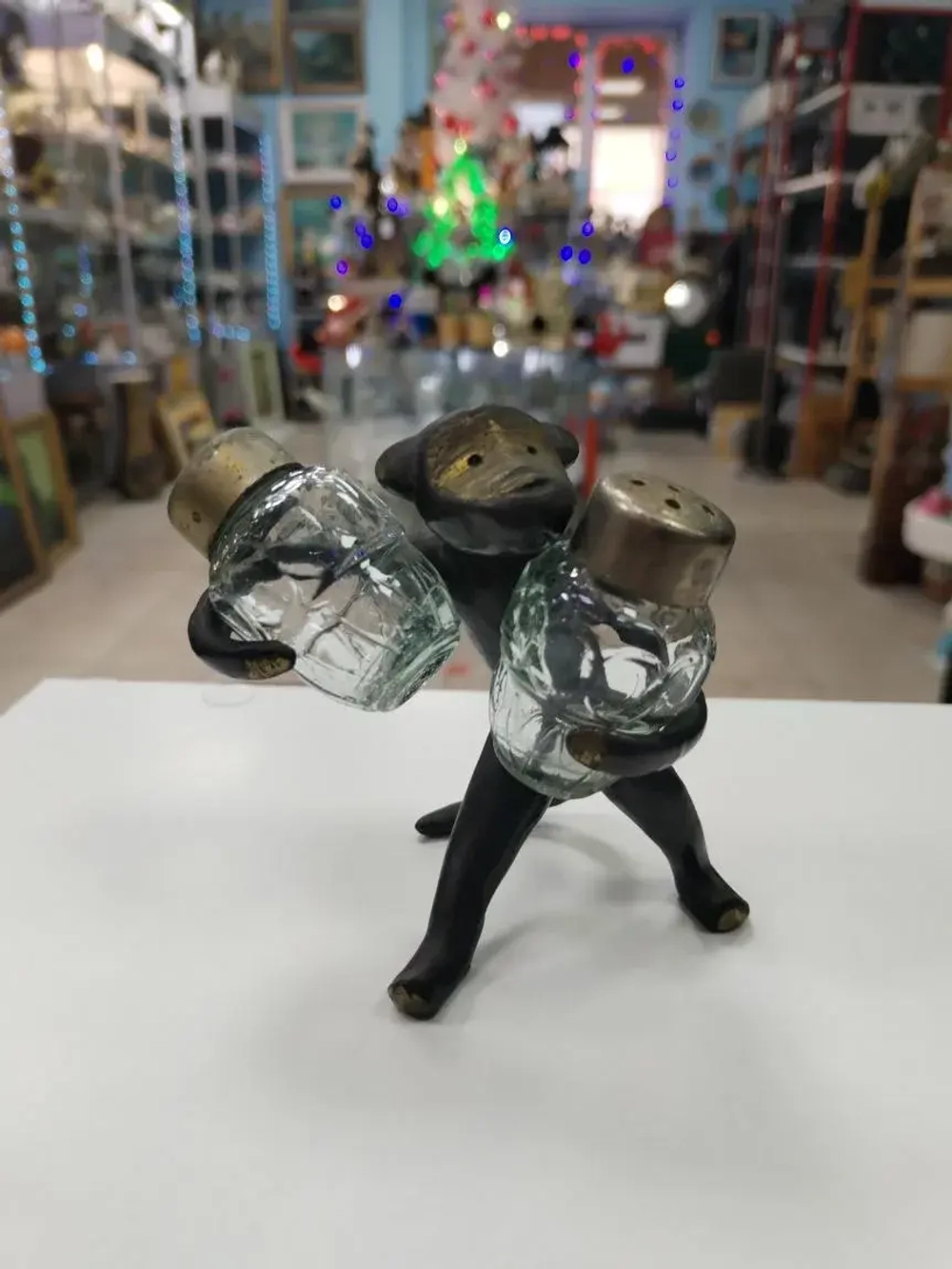 Винтажный набор для специй "Обезьянка". СССР. 1970-1990 гг.