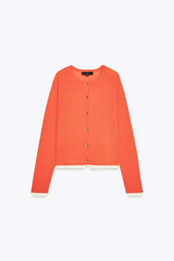 ZARA КАРДИГАН, ОРАНЖЕВЫЙ