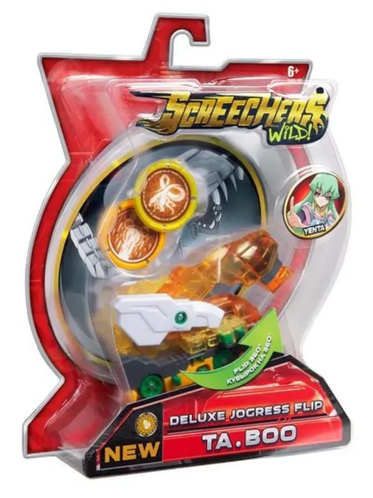 Дикие Скричеры. Машинка-трансформер Ta.Бу л6. ТМ Screechers Wild